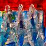 Oil painting, canvas on a stretcher. Varnished.

Barcelona is a fine jewelry box. And one of them is Sagrada Familia.