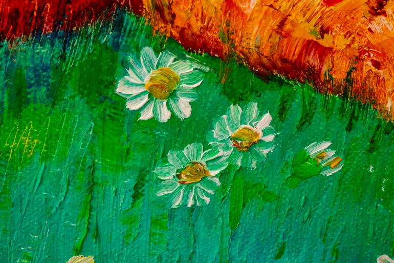 Original Impressionism Animal Painting by Natalia Shchipakina