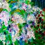 Oil painting, canvas on a stretcher. Varnished.

What could be better than relaxing on the grass in the spring garden?