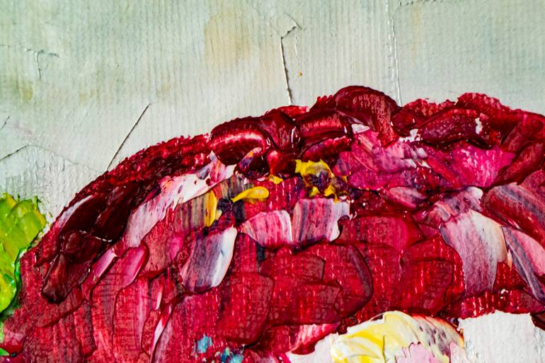 Original Impressionism Floral Painting by Natalia Shchipakina