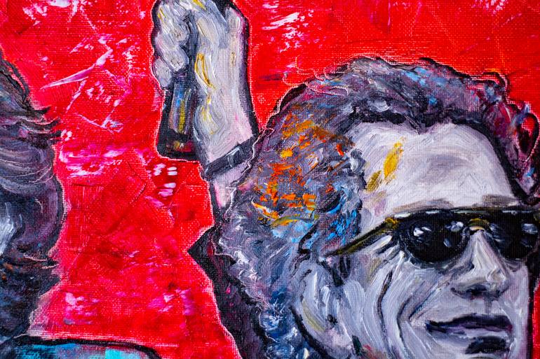 Original Expressionism Music Painting by Natalia Shchipakina