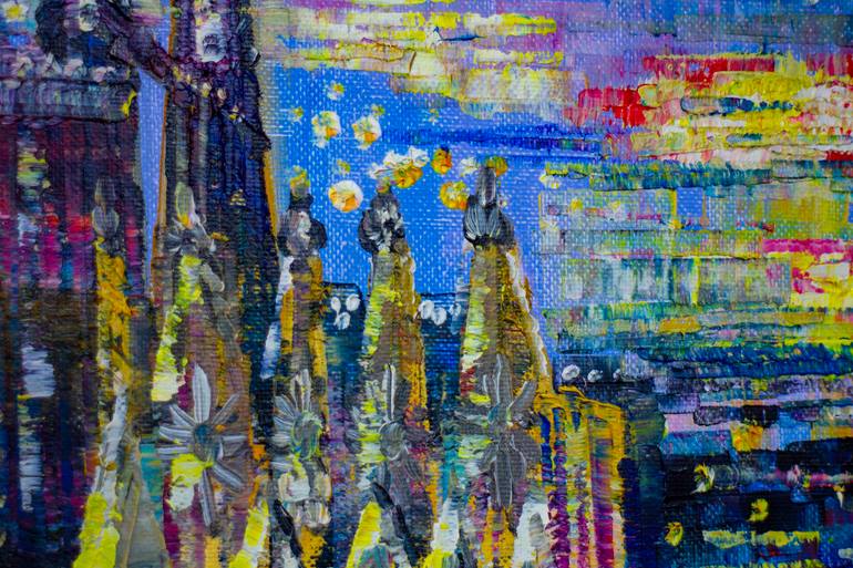 Original Impressionism Architecture Painting by Natalia Shchipakina