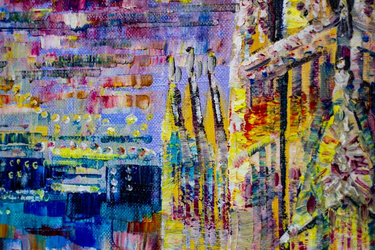 Original Impressionism Architecture Painting by Natalia Shchipakina
