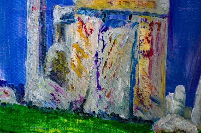 Original Abstract Landscape Painting by Natalia Shchipakina