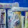 Oil painting, canvas on a stretcher. Varnished.

Stonehenge is a World Heritage Site. Located in Wiltshire. History is near us.