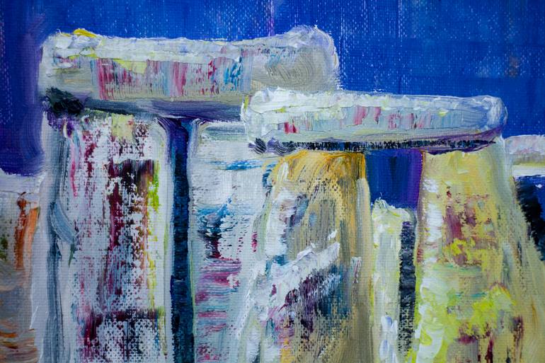 Original Abstract Landscape Painting by Natalia Shchipakina