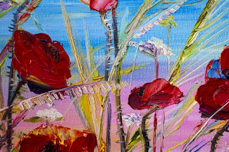 Original Fine Art Floral Painting by Natalia Shchipakina