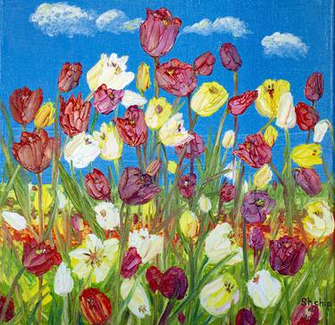 Print of Fine Art Floral Paintings by Natalia Shchipakina