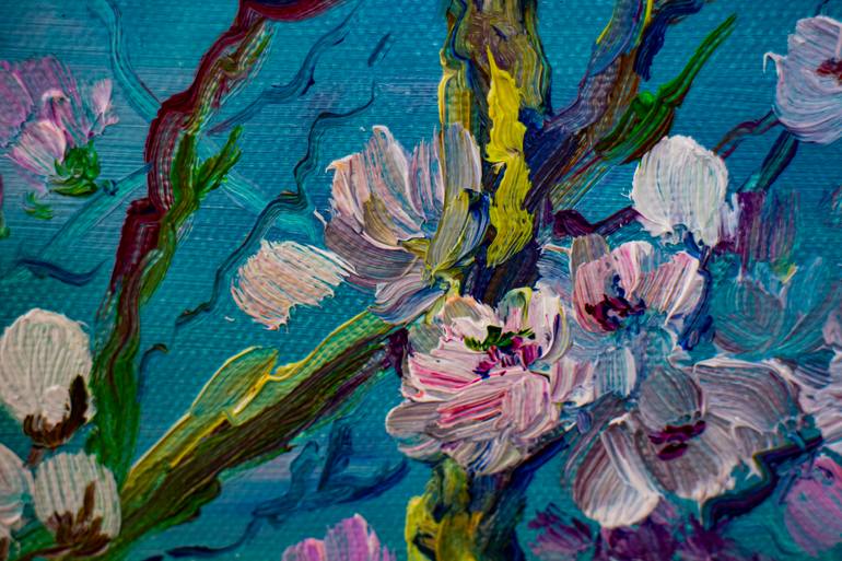 Original Expressionism Floral Painting by Natalia Shchipakina