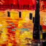 Oil painting, canvas on a stretcher. Varnished.

The special atmosphere of evening Paris. The capital of artists and musicians. The scent of French perfume.