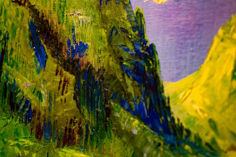 Original Impressionism Landscape Painting by Natalia Shchipakina