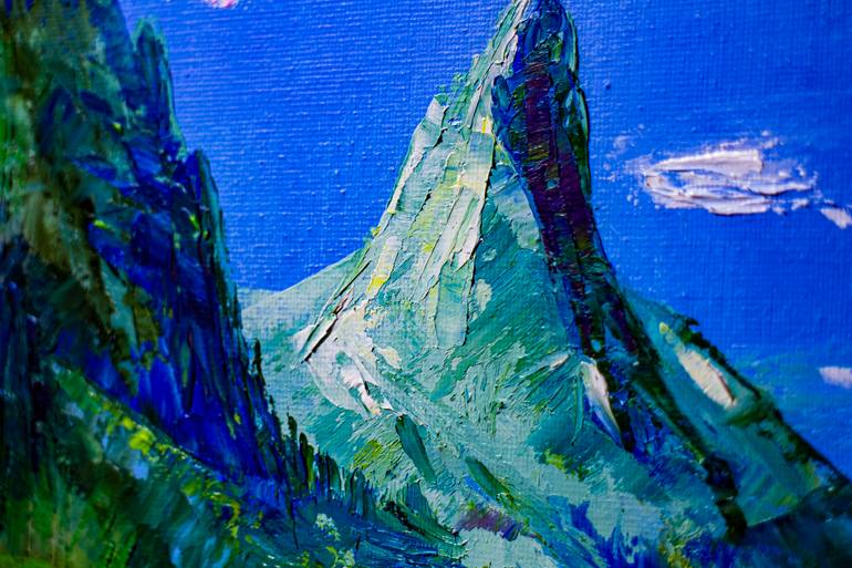 Original Impressionism Landscape Painting by Natalia Shchipakina