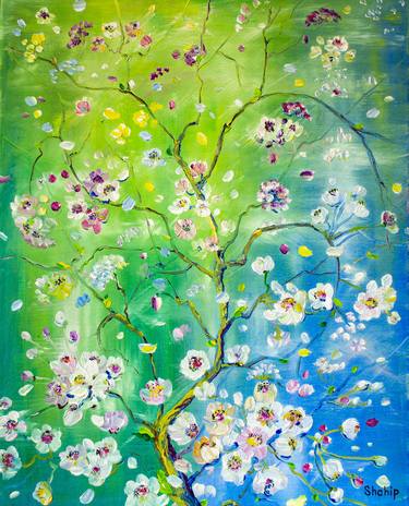Print of Floral Paintings by Natalia Shchipakina