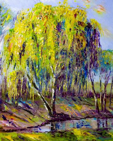 Original Impressionism Nature Paintings by Natalia Shchipakina