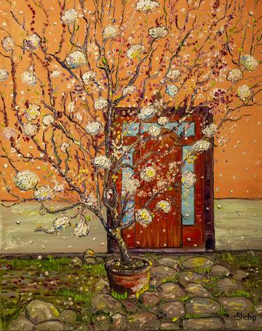 Original Impressionism Tree Paintings by Natalia Shchipakina