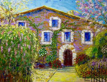 Original Impressionism Architecture Paintings by Natalia Shchipakina