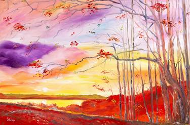 Original Impressionism Nature Paintings by Natalia Shchipakina