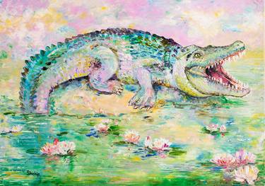 Original Impressionism Animal Paintings by Natalia Shchipakina