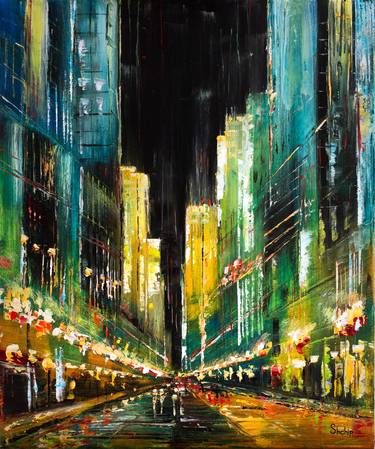 Print of Cities Paintings by Natalia Shchipakina