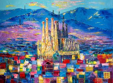 Print of Impressionism Cities Paintings by Natalia Shchipakina