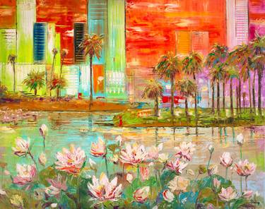 Original Impressionism Places Paintings by Natalia Shchipakina