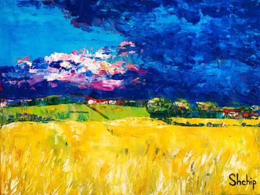 Original Impressionism Landscape Paintings by Natalia Shchipakina