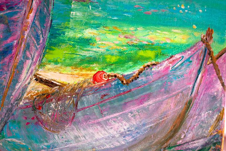 Original Impressionism Fish Painting by Natalia Shchipakina