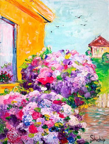 Original Impressionism Landscape Paintings by Natalia Shchipakina