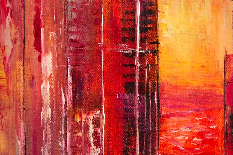 Original Impressionism Cities Painting by Natalia Shchipakina