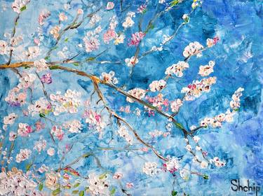 Print of Impressionism Floral Paintings by Natalia Shchipakina