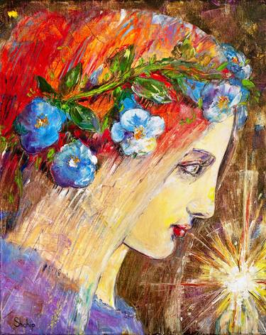 Original Impressionism Portrait Paintings by Natalia Shchipakina