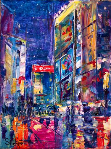 Print of Cities Paintings by Natalia Shchipakina