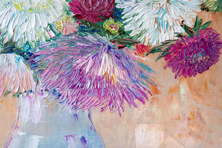 Original Floral Painting by Natalia Shchipakina