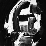 Portrait on plexiglas (backside) A by Jonas Vanvaerenbergh