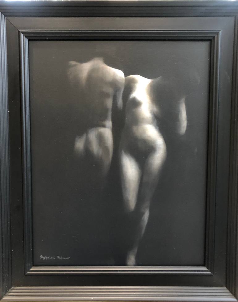 Original Photorealism Nude Painting by Patrick Palmer