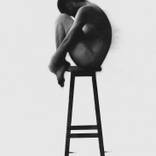 Girl on Stool by Patrick Palmer