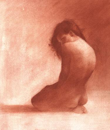 Print of Impressionism Nude Printmaking by Patrick Palmer