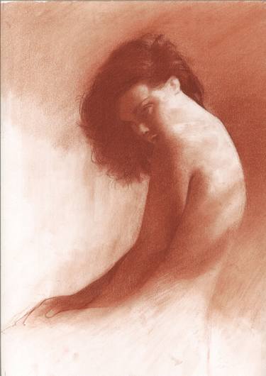 Print of Impressionism Nude Printmaking by Patrick Palmer