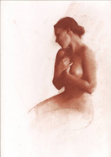 Original Figurative Nude Printmaking by Patrick Palmer