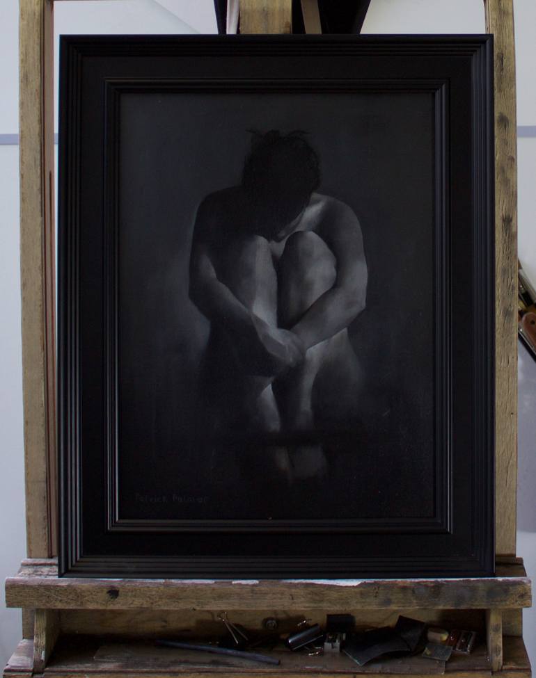 Original Figurative Nude Printmaking by Patrick Palmer