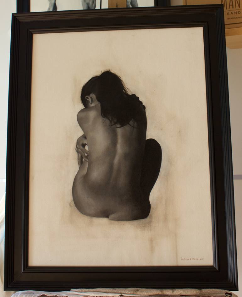 Original Figurative Nude Painting by Patrick Palmer