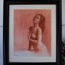Original Sold.
Original red chalk, Sold.
Near-perfect Digital Reproductions now available.
They come with a certificate of authenticity and are signed and numbered.
Paper: Somerset Enhanced Velvet, a 255gsm fine art paper made from 100% cotton. Age resistant.