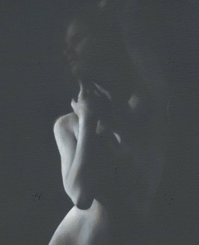 Original Figurative Nude Printmaking by Patrick Palmer