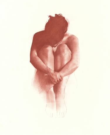 Original Figurative Nude Printmaking by Patrick Palmer