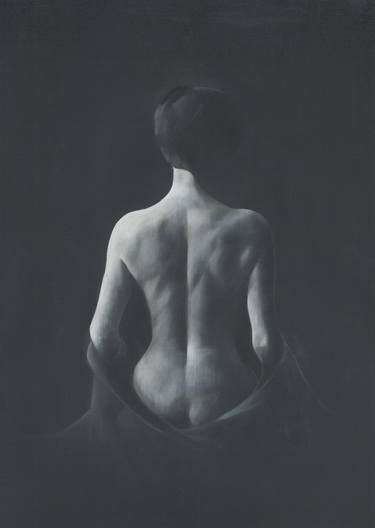 Original Figurative Nude Printmaking by Patrick Palmer