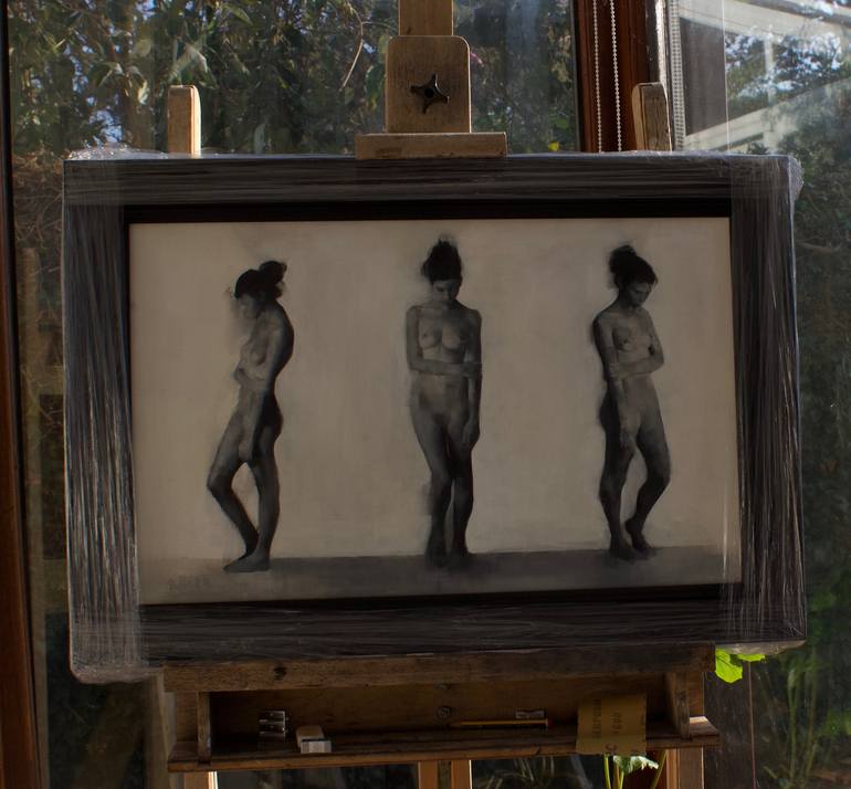 Original Figurative Nude Painting by Patrick Palmer