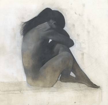 Original Figurative Nude Printmaking by Patrick Palmer