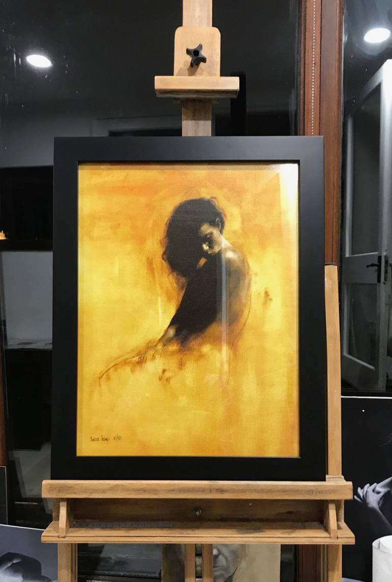 Original Figurative Nude Printmaking by Patrick Palmer