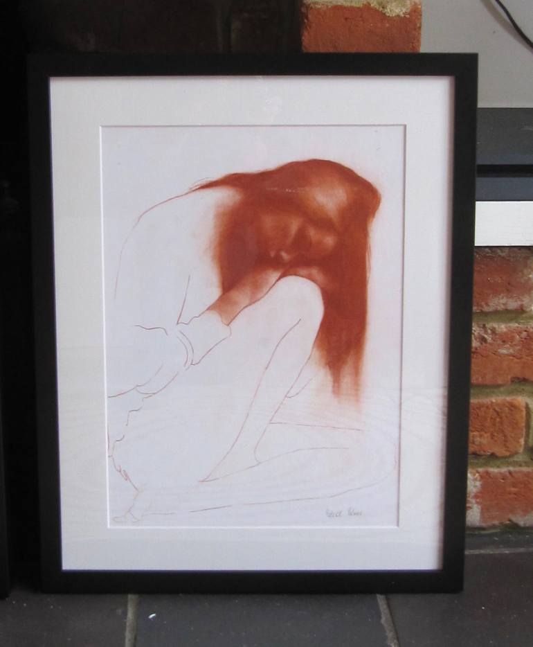 Original Nude Drawing by Patrick Palmer