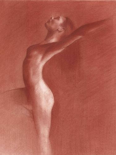 Print of Figurative Nude Drawings by Patrick Palmer